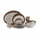Oritsu Royal Leaf (21-piece Dinner Set)
