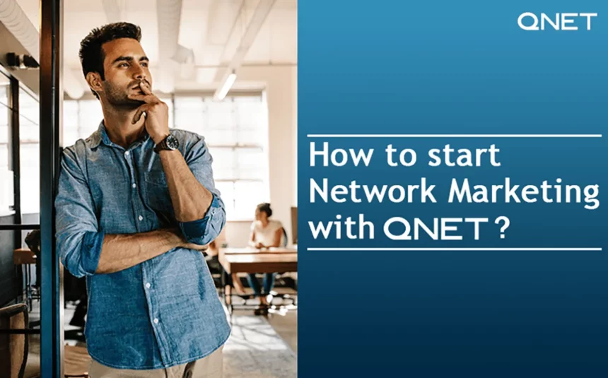 An ambitious young man wondering how to start network marketing.
