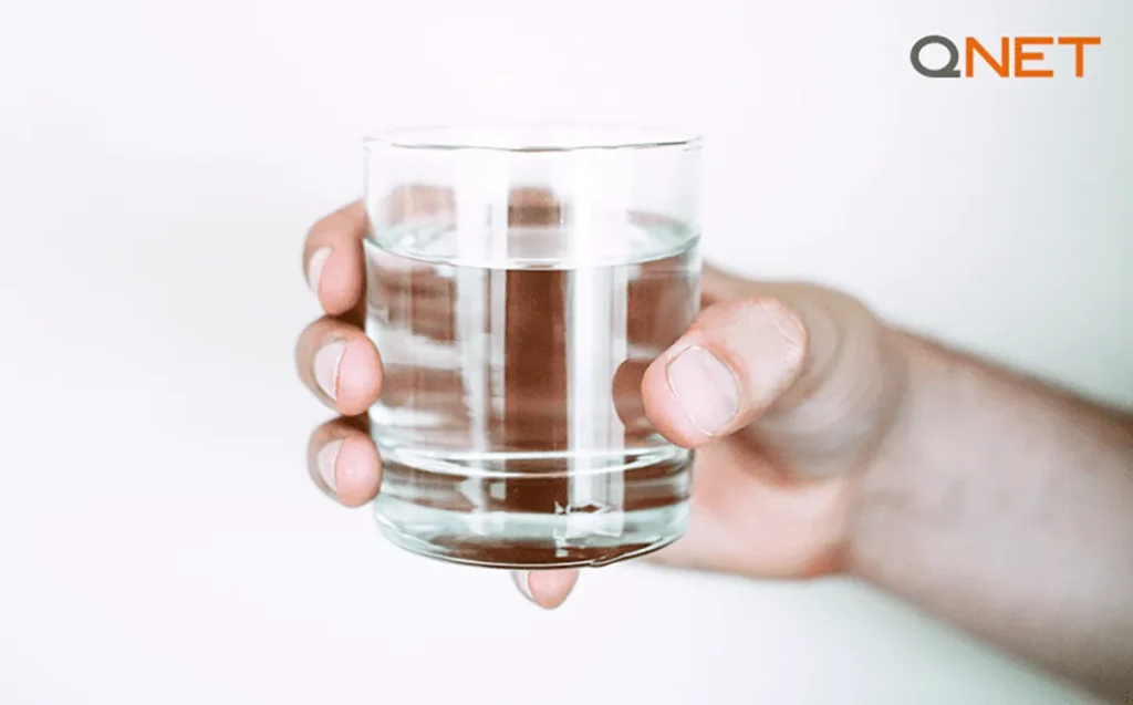 Glass of water