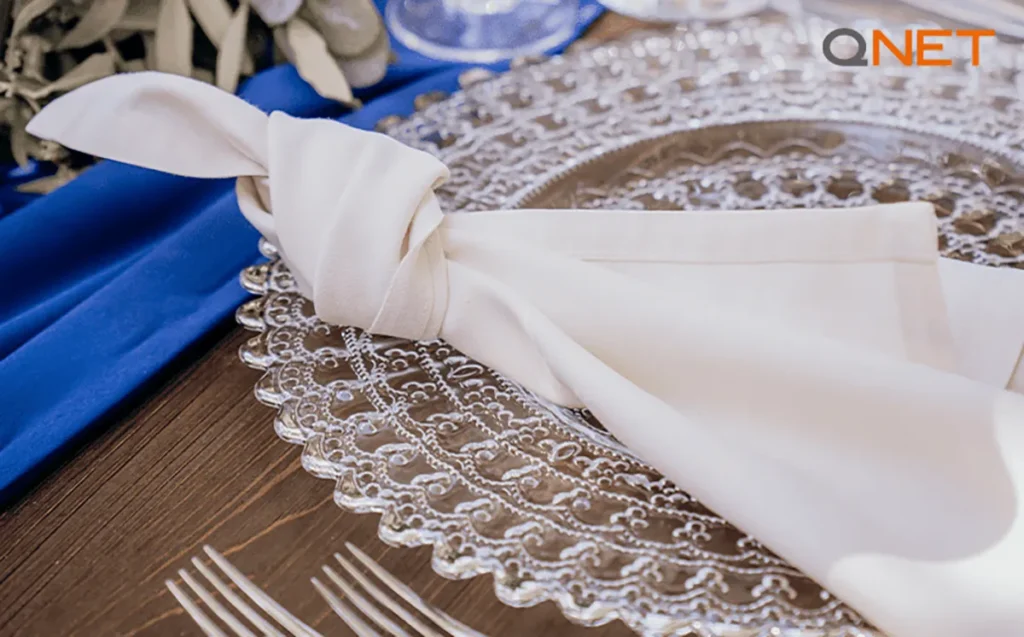 A Borosil Dinner Set kept on a table (A clean & closer look)