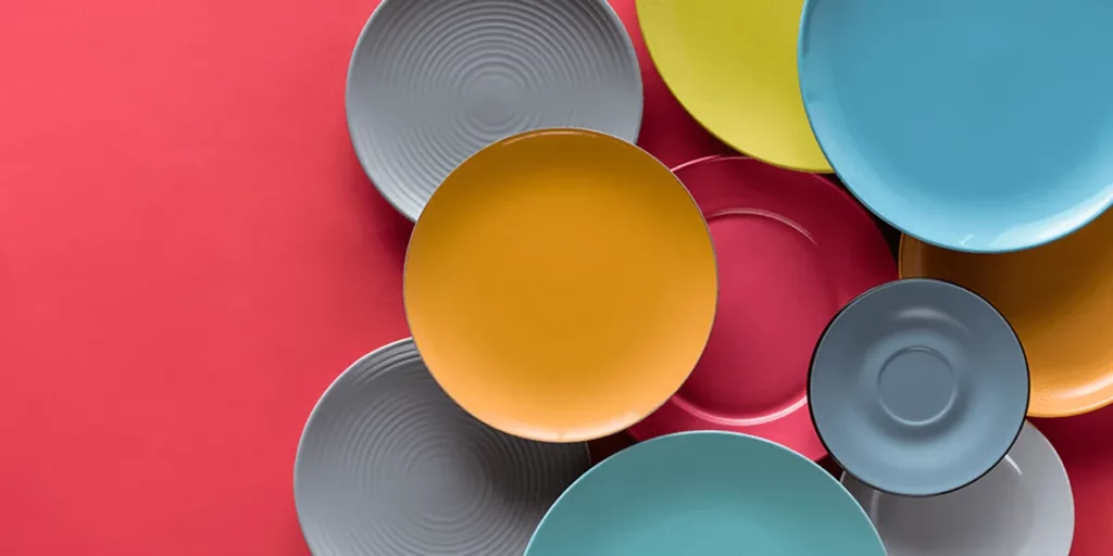 Plates of different kind