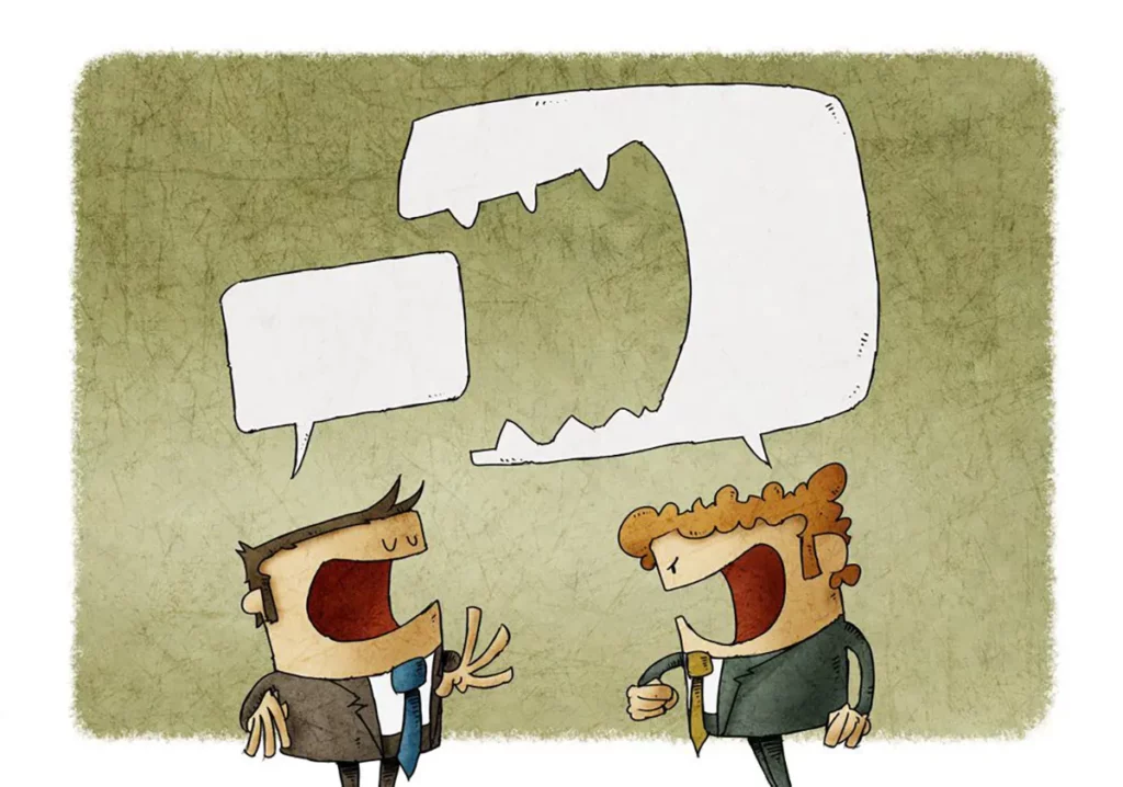 QNET's Social Media Policy: An animated image of a person being a troll