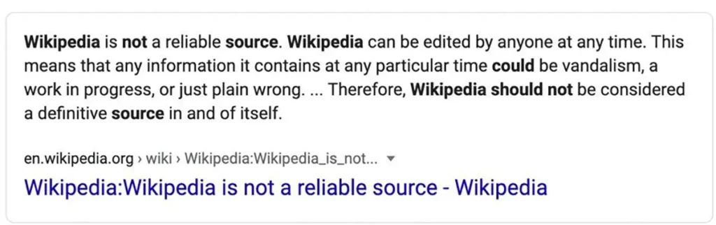 Wikipedia