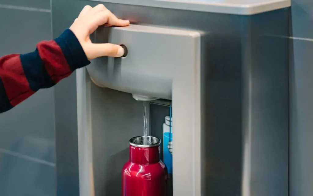 Reusable water bottle