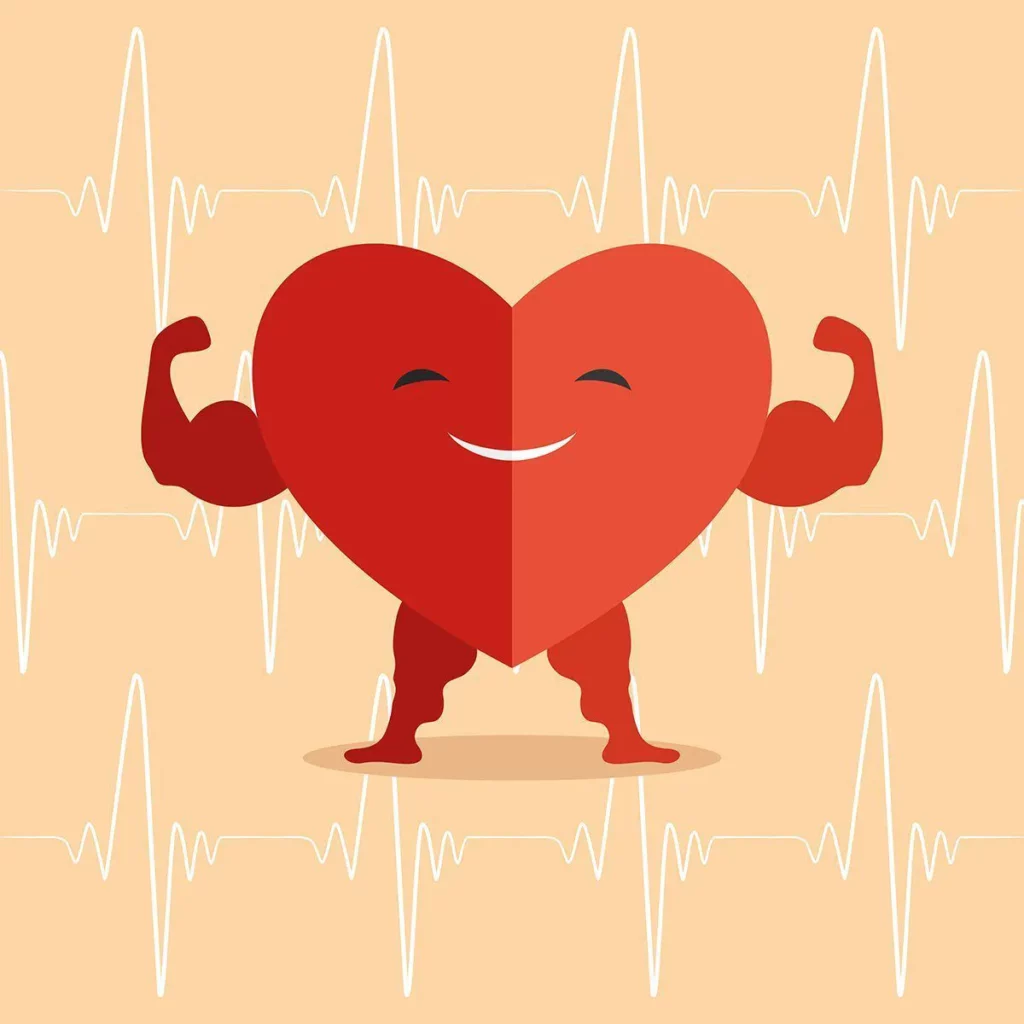 a strong and happy heart