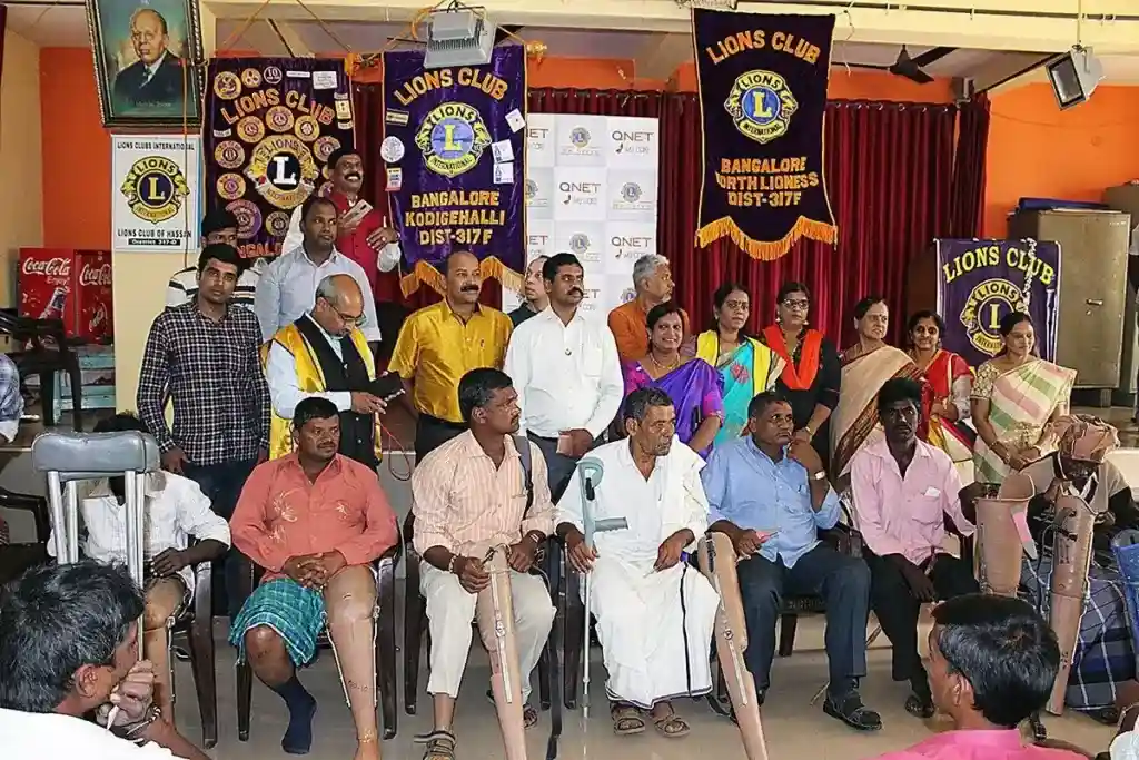 QNET India and Lions Club provide prosthetic limbs in Hassan, Karnataka QNET India with Lions Club provide prosthetic limbs in Hassan, Karnataka