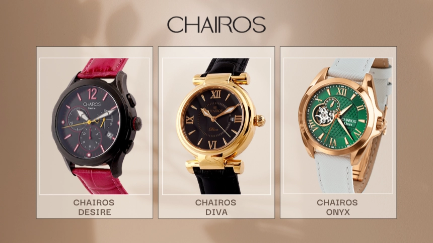CHAIROS watches by QNET, raksha bandhan gifts,