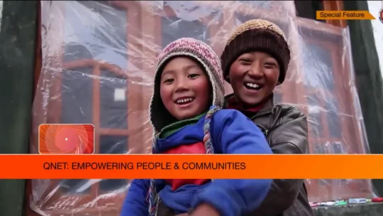 children laughing QNET RYTHM