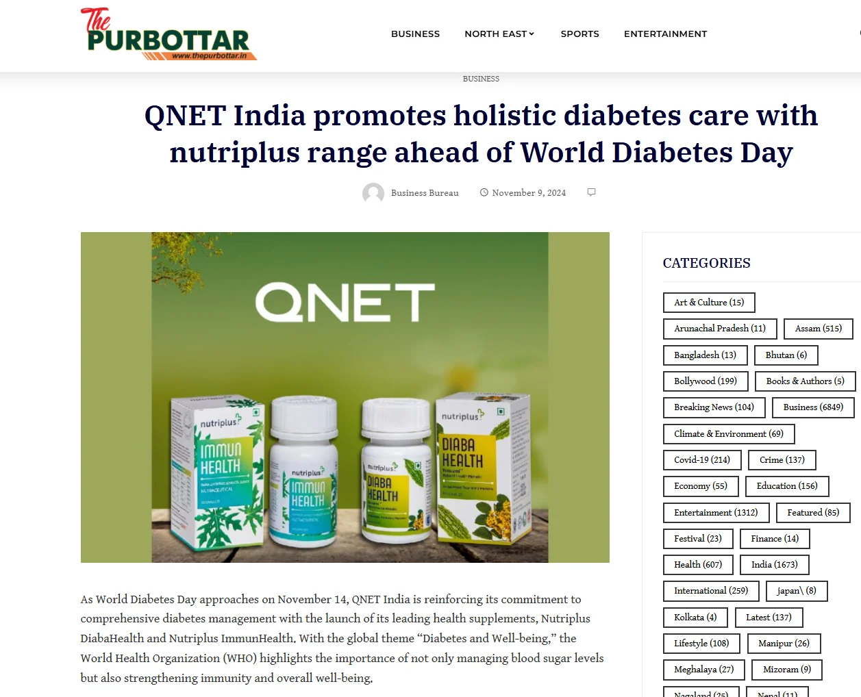 Nutriplus News