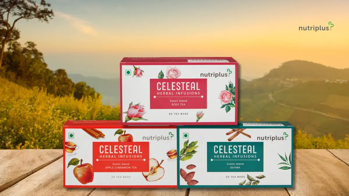 Nutriplus Celesteal Tea on international tea day,