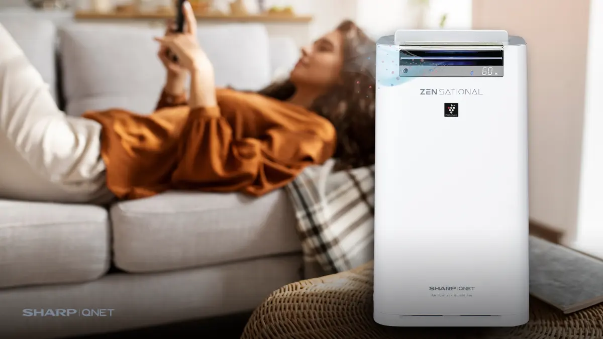 SHARP QNET Zensational Airpurifier from QNET India